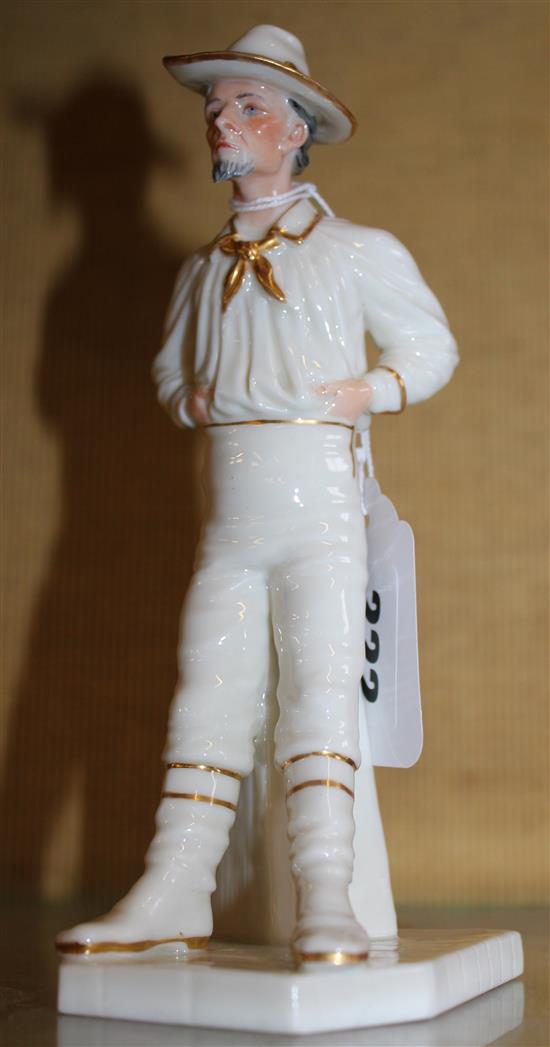 Royal Worcester figure Yankee by James Hadley